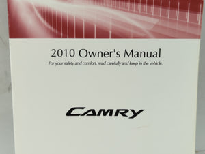 2010 Toyota Camry Owners Manual Book Guide OEM Used Auto Parts