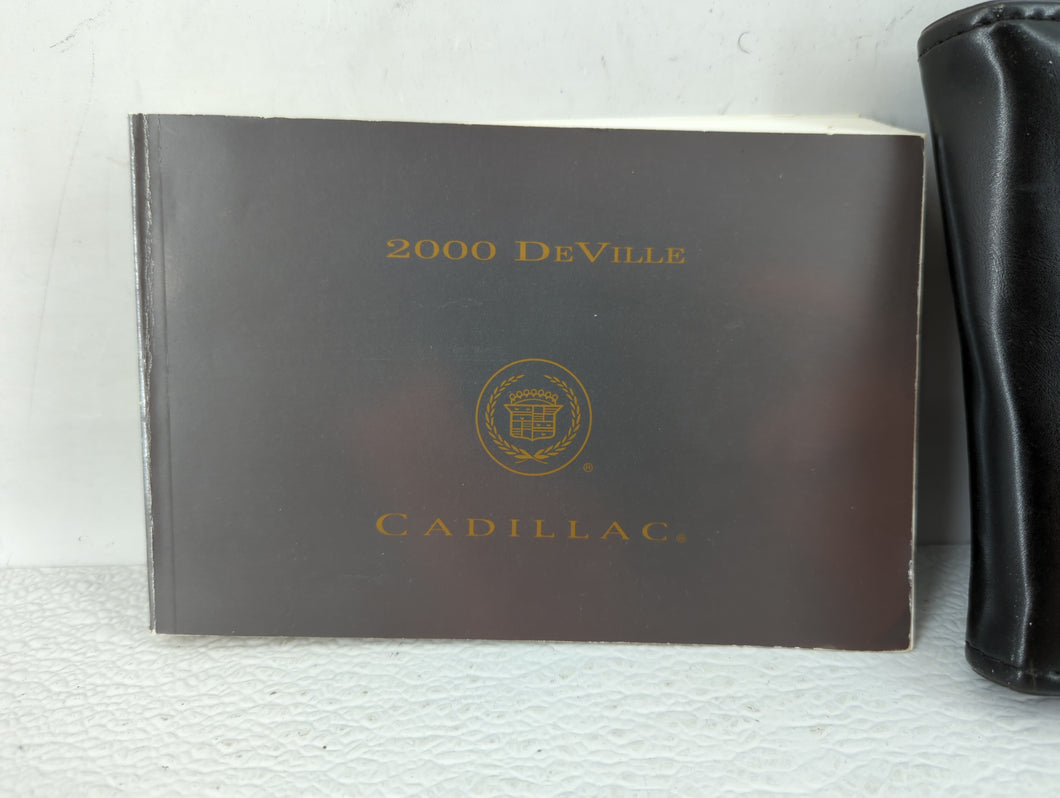 2000 Cadillac Deville Owners Manual Book Guide OEM Used Auto Parts