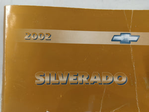 2002 Chevrolet Silverado Owners Manual Book Guide OEM Used Auto Parts