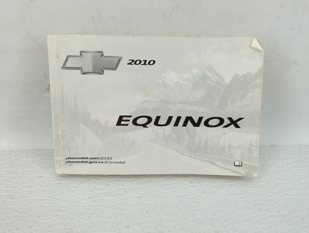 2010 Chevrolet Equinox Owners Manual Book Guide OEM Used Auto Parts