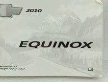 2010 Chevrolet Equinox Owners Manual Book Guide OEM Used Auto Parts