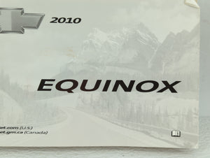 2010 Chevrolet Equinox Owners Manual Book Guide OEM Used Auto Parts