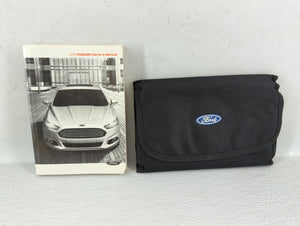 2015 Ford Fusion Owners Manual Book Guide OEM Used Auto Parts