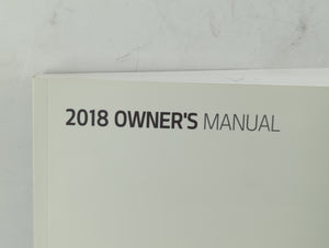 2018 Kia Optima Owners Manual Book Guide OEM Used Auto Parts