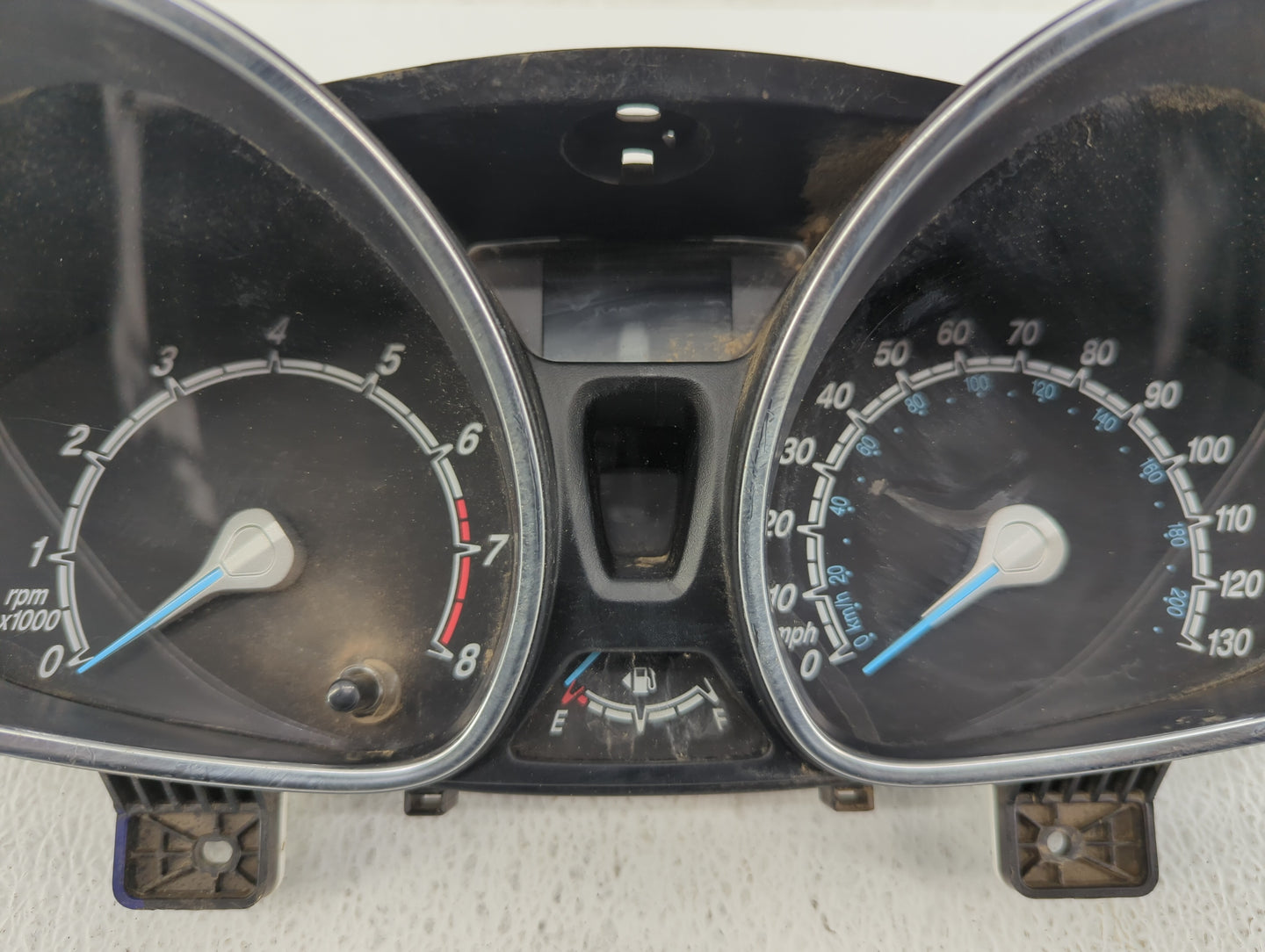 2015-2017 Ford Fiesta Instrument Cluster Speedometer Gauges Fits Fits 2015 2016 2017 OEM Used Auto Parts - Oemusedautoparts1.com