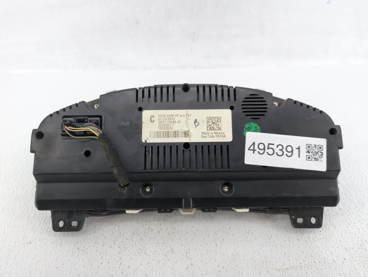 2012 Ford Explorer Instrument Cluster Speedometer Gauges P/N:CB5T-10849-CF Fits OEM Used Auto Parts - Oemusedautoparts1.com