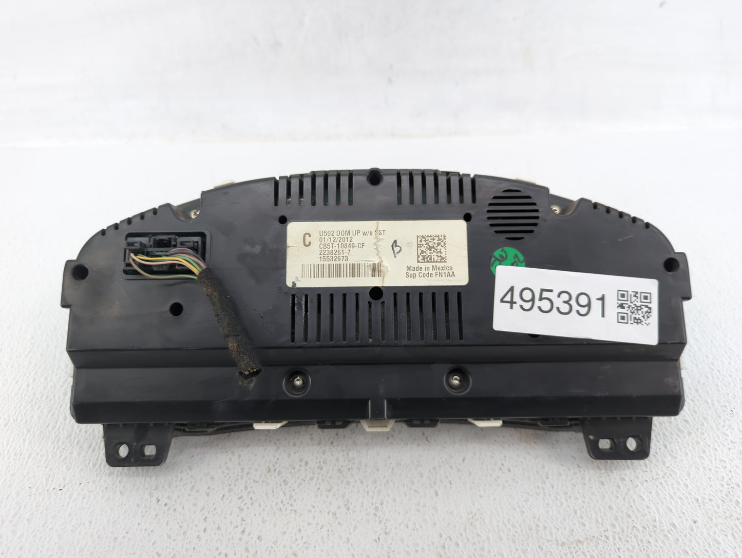 2012 Ford Explorer Instrument Cluster Speedometer Gauges P/N:CB5T-10849-CF Fits OEM Used Auto Parts - Oemusedautoparts1.com