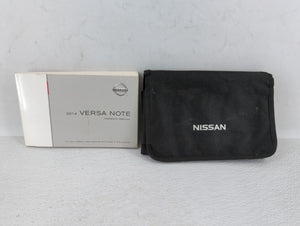 2014 Nissan Versa Owners Manual Book Guide OEM Used Auto Parts