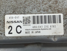 2010 Nissan Maxima PCM Engine Control Computer ECU ECM PCU OEM P/N:A56-E47 Fits OEM Used Auto Parts