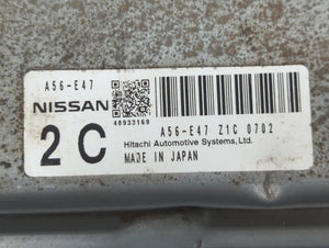 2010 Nissan Maxima PCM Engine Control Computer ECU ECM PCU OEM P/N:A56-E47 Fits OEM Used Auto Parts