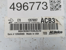 2017-2021 Chevrolet Trax PCM Engine Control Computer ECU ECM PCU OEM P/N:12679097 Fits Fits 2017 2018 2019 2020 2021 OEM Used Auto Parts