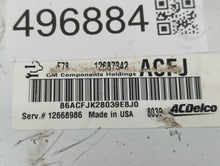 2017-2021 Buick Encore PCM Engine Control Computer ECU ECM PCU OEM P/N:12687342 12695536 Fits Fits 2017 2018 2019 2020 2021 OEM Used Auto Parts