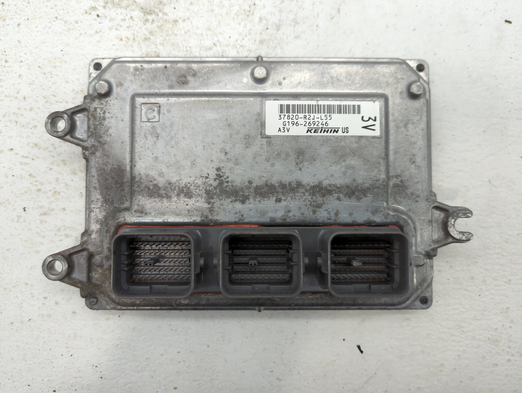 2014-2015 Honda Civic PCM Engine Control Computer ECU ECM PCU OEM P/N:37820-R1J-A54 37820-R2J-L55 Fits Fits 2014 2015 OEM Used Auto Parts