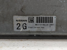 2011 Nissan Rogue PCM Engine Control Computer ECU ECM PCU OEM P/N:MEC112-061 A1 Fits OEM Used Auto Parts