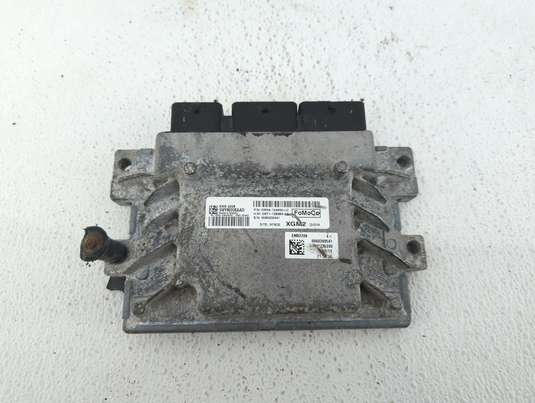 2013 Ford C-Max PCM Engine Control Computer ECU ECM PCU OEM P/N:DM5A-12A650-LA DM5A-12A650-GA Fits OEM Used Auto Parts