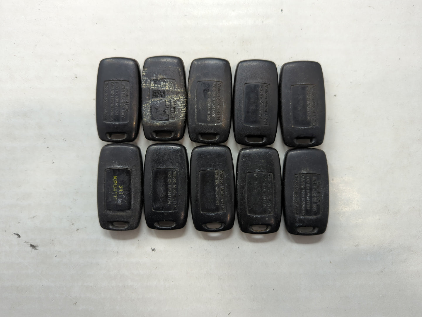 Lot of 10 Mazda Keyless Entry Remote Fob MIXED FCC IDS MIXED PART NUMBERS - Oemusedautoparts1.com