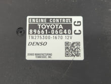 2008-2009 Toyota Camry PCM Engine Control Computer ECU ECM PCU OEM P/N:89661-06G41 89661-06G40, 89661-06G10 Fits Fits 2008 2009 OEM Used Auto Parts