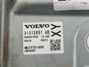 2015-2016 Volvo V60 PCM Engine Control Computer ECU ECM PCU OEM P/N:MB279700-9560 Fits Fits 2013 2014 2015 2016 OEM Used Auto Parts