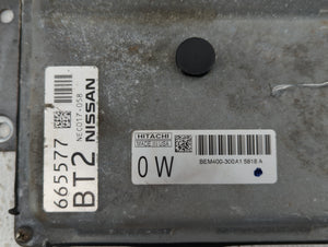 2013-2015 Nissan Sentra PCM Engine Control Computer ECU ECM PCU OEM P/N:BME400-300A1 NEC009-638 Fits Fits 2013 2014 2015 OEM Used Auto Parts