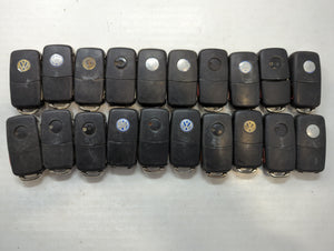 Lot of 20 Volkswagen Keyless Entry Remote Fob MIXED FCC IDS MIXED PART