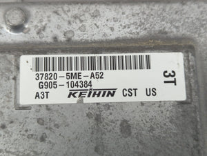 2016 Acura Rdx PCM Engine Control Computer ECU ECM PCU OEM P/N:37820-5ME-A52 Fits OEM Used Auto Parts