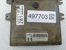 2014 Nissan Maxima PCM Engine Control Computer ECU ECM PCU OEM P/N:NEC009-003 NEC005-070 Fits OEM Used Auto Parts