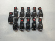 Lot of 10 Mercedes-Benz Keyless Entry Remote Fob MIXED FCC IDS MIXED