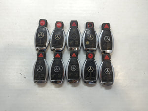 Lot of 10 Mercedes-Benz Keyless Entry Remote Fob MIXED FCC IDS MIXED