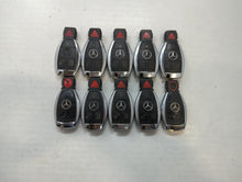 Lot of 10 Mercedes-Benz Keyless Entry Remote Fob MIXED FCC IDS MIXED