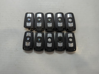 Lot of 10 Bmw Keyless Entry Remote Fob MIXED FCC IDS MIXED PART NUMBERS