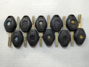 Lot of 10 Bmw Keyless Entry Remote Fob MIXED FCC IDS MIXED PART NUMBERS