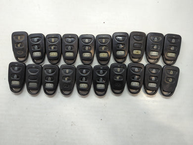 Lot of 20 Hyundai Keyless Entry Remote Fob MIXED FCC IDS MIXED PART