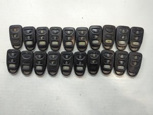 Lot of 20 Hyundai Keyless Entry Remote Fob MIXED FCC IDS MIXED PART