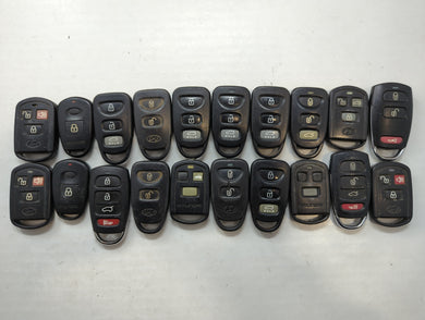 Lot of 20 Hyundai Keyless Entry Remote Fob MIXED FCC IDS