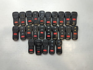 Lot of 25 Nissan Keyless Entry Remote Fob MIXED FCC IDS MIXED PART