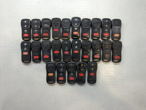 Lot of 25 Nissan Keyless Entry Remote Fob MIXED FCC IDS MIXED PART