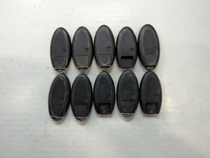 Lot of 10 Nissan Keyless Entry Remote Fob MIXED FCC IDS MIXED PART