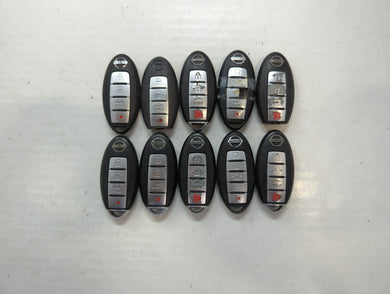 Lot of 10 Nissan Keyless Entry Remote Fob MIXED FCC IDS MIXED PART