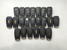 Lot of 22 Chevrolet Keyless Entry Remote Fob MIXED FCC IDS MIXED