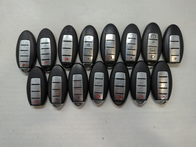 Lot of 15 Aftermarket Nissan Keyless Entry Remote Fob MIXED FCC IDS