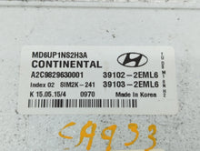 2014-2016 Hyundai Elantra PCM Engine Control Computer ECU ECM PCU OEM P/N:39103-2EML6 39102-2EML6 Fits Fits 2014 2015 2016 OEM Used Auto Parts