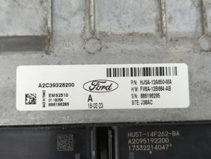 2017-2019 Ford Escape PCM Engine Control Computer ECU ECM PCU OEM P/N:HJ5A-12A650-MA Fits Fits 2017 2018 2019 OEM Used Auto Parts