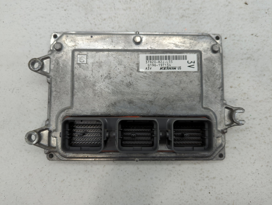 2014-2015 Honda Civic PCM Engine Control Computer ECU ECM PCU OEM P/N:37820-R1J-A54 37820-R2J-L55 Fits Fits 2014 2015 OEM Used Auto Parts