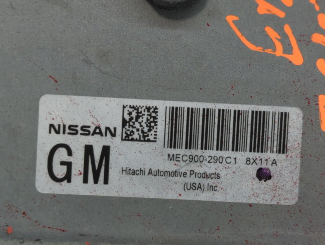 2009 Nissan Sentra PCM Engine Control Computer ECU ECM PCU OEM P/N:MEC900-290 C1 MEC950-200 A1, MEC900-850 A1, MEC900-290 Fits OEM Used Auto Parts