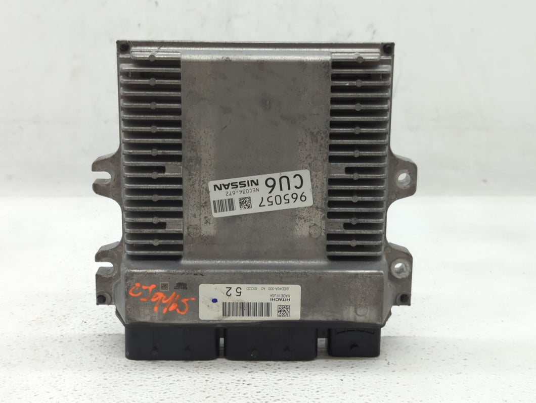 2018-2020 Infiniti Qx60 PCM Engine Control Computer ECU ECM PCU OEM P/N:NEC034-672 NEC030-086, NEC046-059 Fits Fits 2018 2019 2020 OEM Used Auto Parts