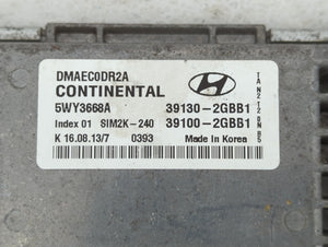 2014 Hyundai Santa Fe PCM Engine Control Computer ECU ECM PCU OEM P/N:39100-2GBB0 39130-2GBB0, 39100-2GBB1, 39130-2GBB1 Fits OEM Used Auto Parts