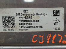 2017 Gmc Yukon PCM Engine Control Computer ECU ECM PCU OEM P/N:12674052 12678939 Fits Fits 2016 2018 OEM Used Auto Parts