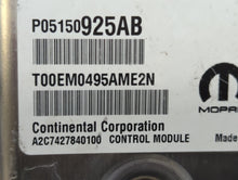 2015 Chrysler 200 PCM Engine Control Computer ECU ECM PCU OEM P/N:P05150925AB P68242071AE, P05150993AC, P68102895AF Fits OEM Used Auto Parts