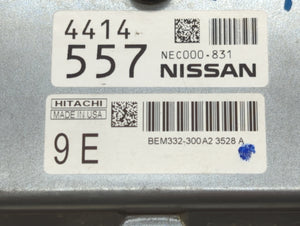 2014-2018 Nissan Versa PCM Engine Control Computer ECU ECM PCU OEM P/N:NEC000-831 BEM502-701 A3 Fits Fits 2014 2015 2016 2017 2018 OEM Used Auto Parts