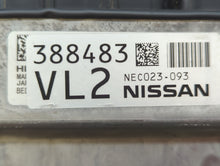 2016-2017 Infiniti Q50 PCM Engine Control Computer ECU ECM PCU OEM P/N:NEC023-093 Fits Fits 2016 2017 OEM Used Auto Parts